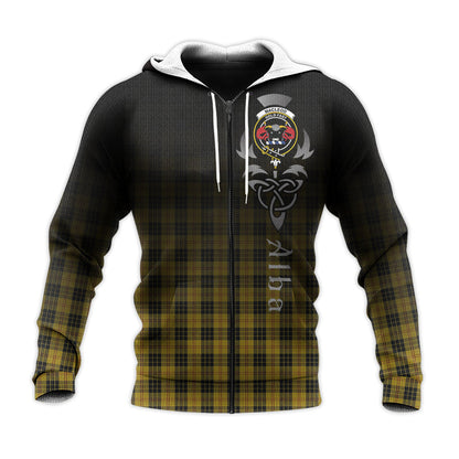 Printivon Macleod Tartan Crest Alba Celtic Hoodie
