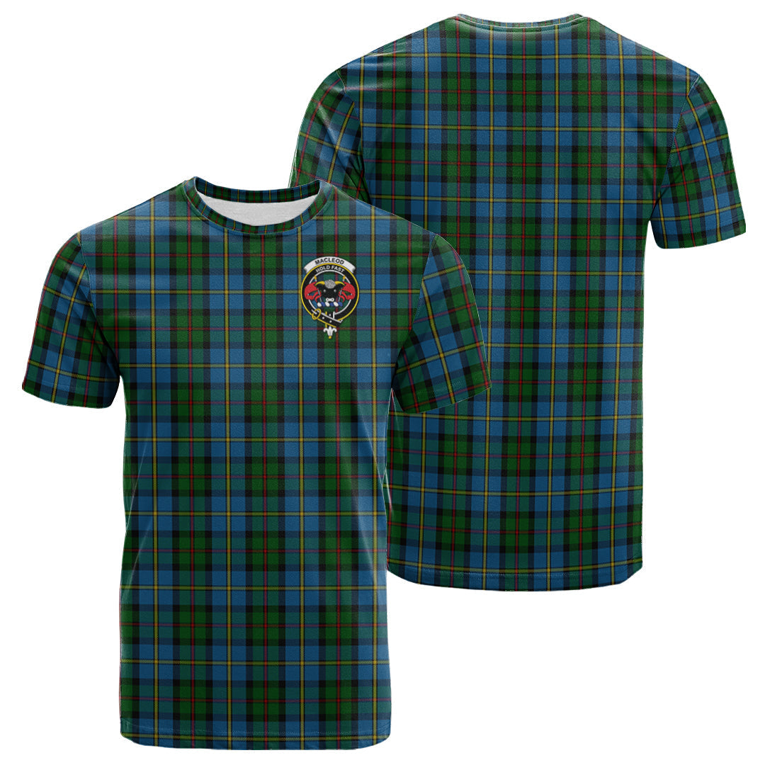 Printivon MacLeod Green Tartan T Shirt