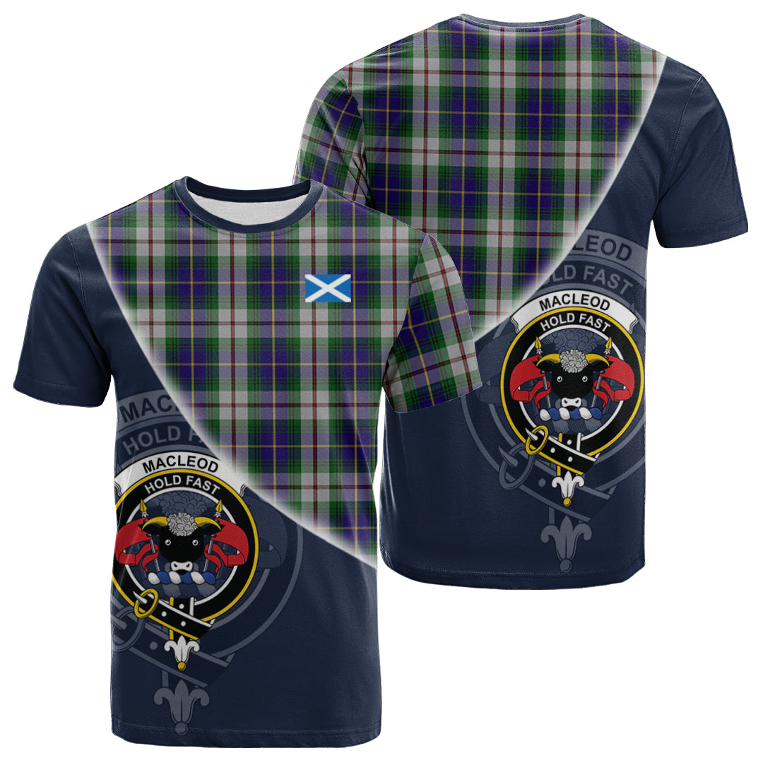Printivon MacLeod Of Californian Tartan Scottish Crest T Shirt
