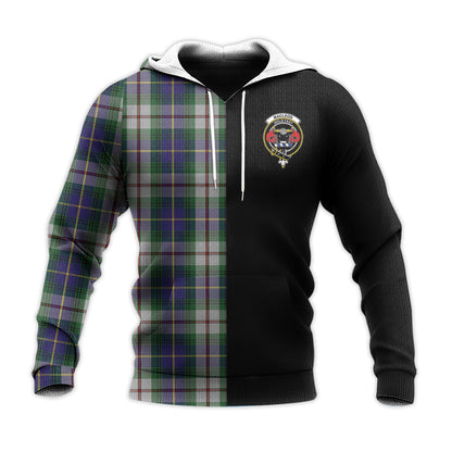 Printivon Macleod Of Californian Tartan Personalize Half Hoodie