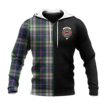 Printivon Macleod Of Californian Tartan Personalize Half Hoodie