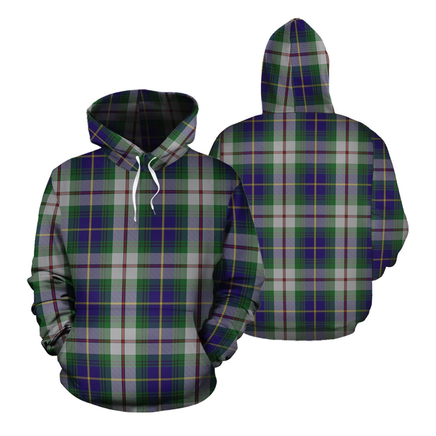 Printivon Macleod Of Californian Tartan Hoodie