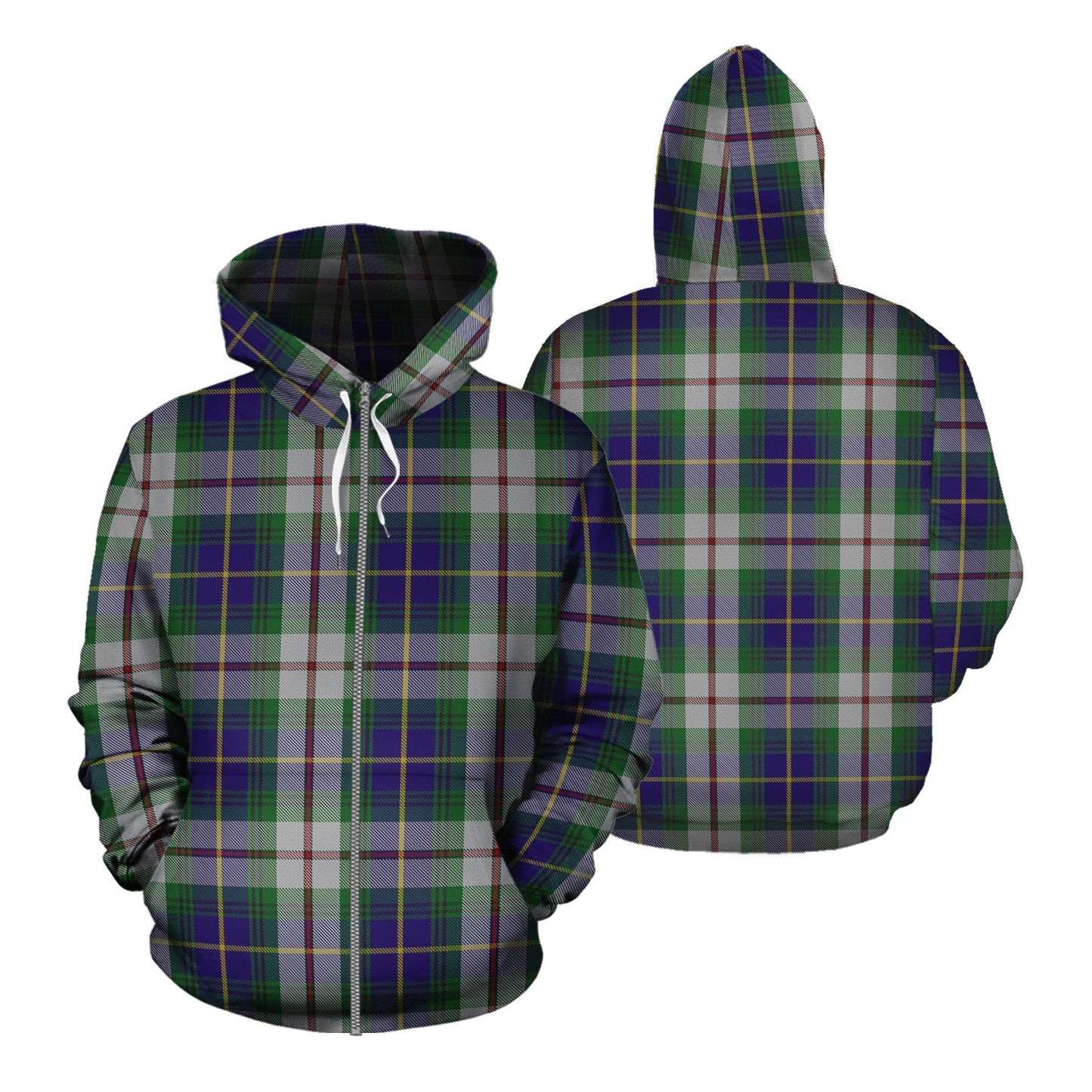 Printivon Macleod Of Californian Tartan Hoodie