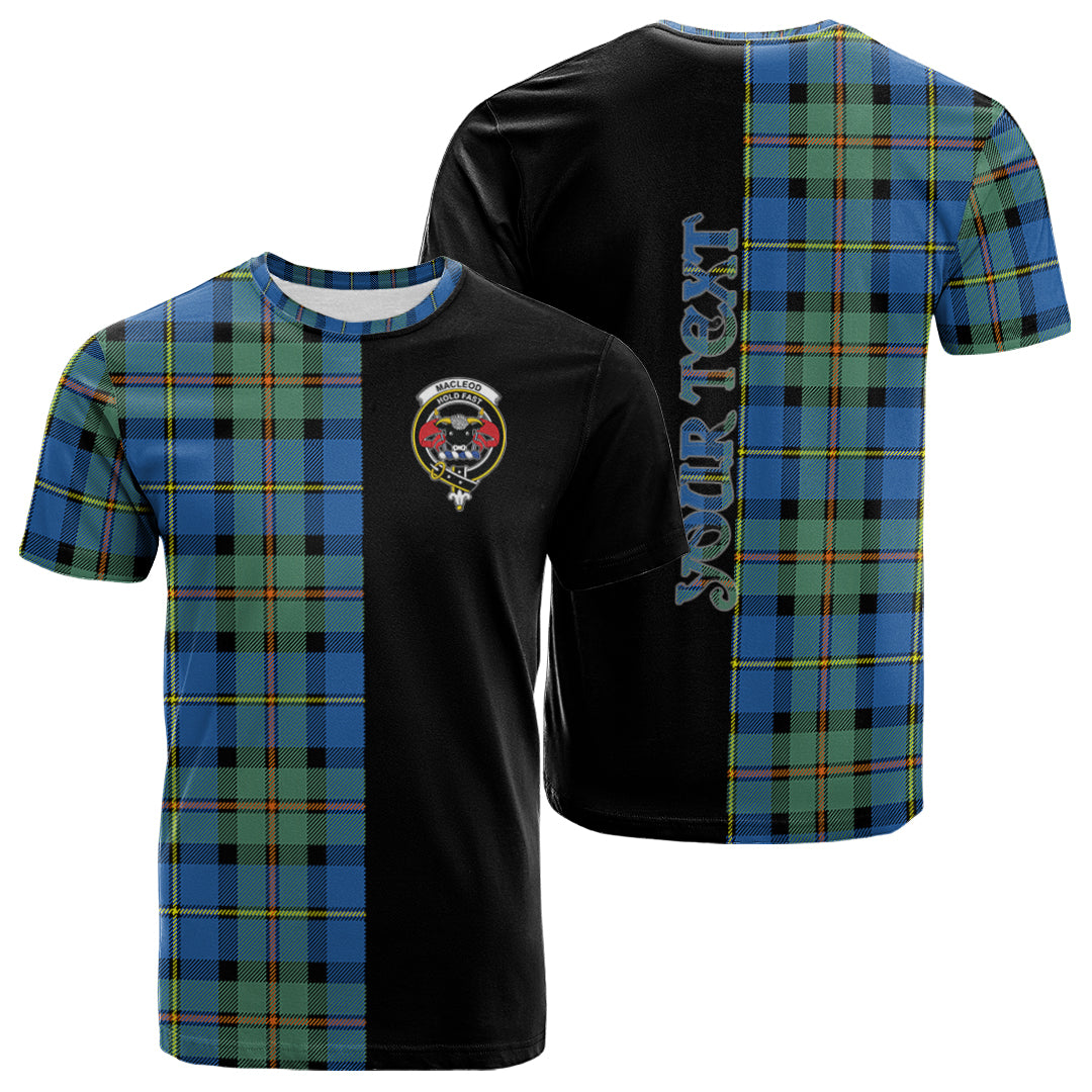 Printivon MacLeod of Harris Ancient Tartan Personalize Half T shirt