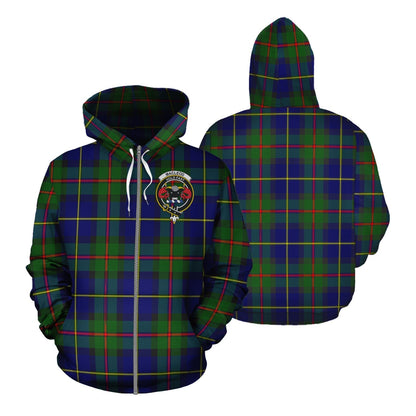 Printivon Macleod Of Harris Modern Tartan Hoodie