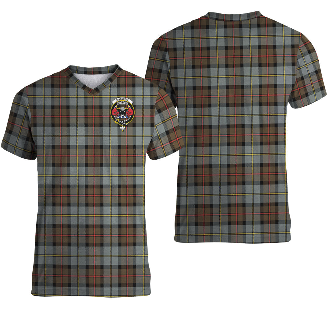 Printivon MacLeod of Harris Weathered Tartan T Shirt