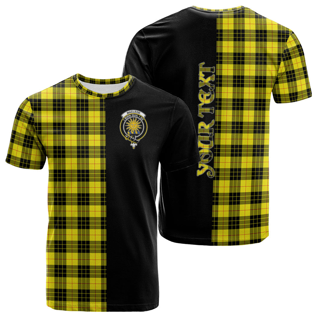 Printivon MacLeod of Lewis Modern Tartan Personalize Half T shirt