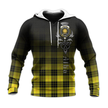 Printivon Macleod Of Lewis Modern Tartan Crest Alba Celtic Hoodie