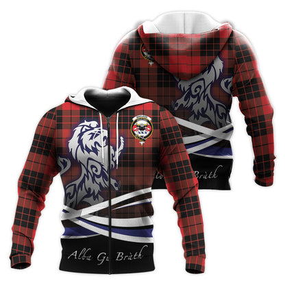 Printivon Macleod Of Raasay Tartan Scottish Lion Hoodie