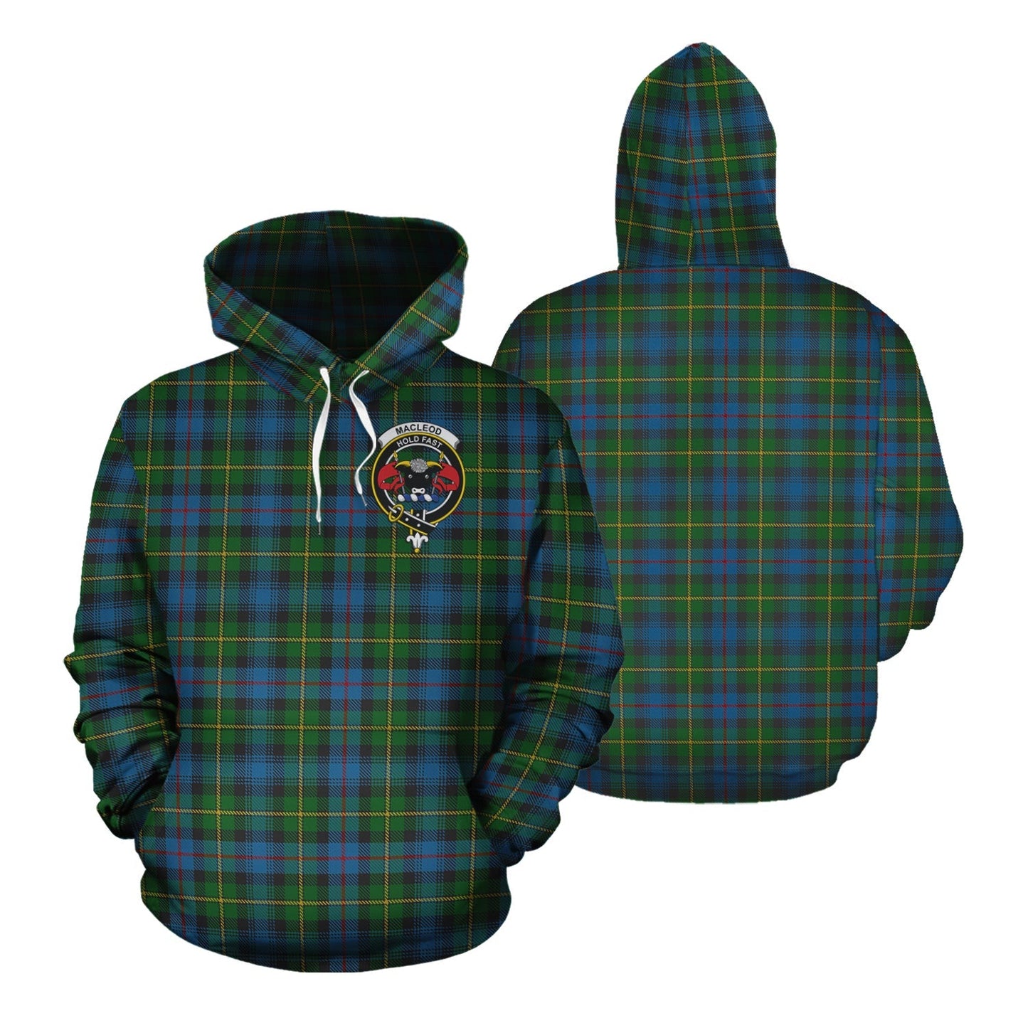 Printivon Macleod Of Skye Tartan Hoodie
