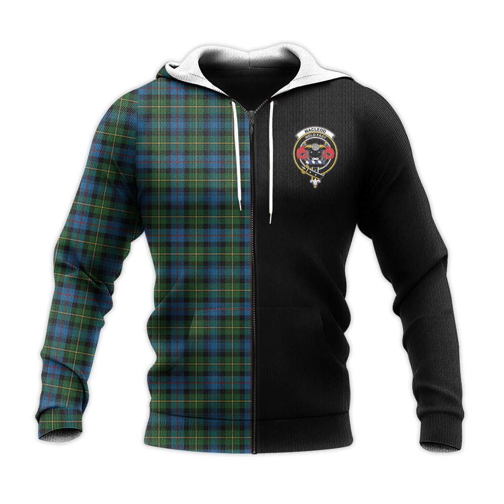 Printivon Macleod Of Skye Tartan Personalize Half Hoodie