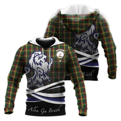 Printivon Macmillan Ancient Tartan Scottish Lion Hoodie
