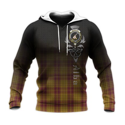 Printivon Macmillan Dress Tartan Crest Alba Celtic Hoodie