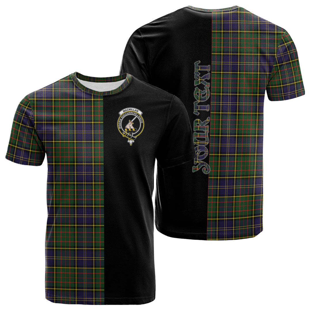 Printivon MacMillan Hunting Modern Tartan Personalize Half T shirt