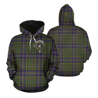 Printivon Macmillan Hunting Modern Tartan Hoodie