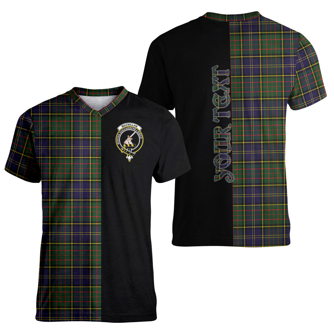 Printivon MacMillan Hunting Modern Tartan Personalize Half T shirt