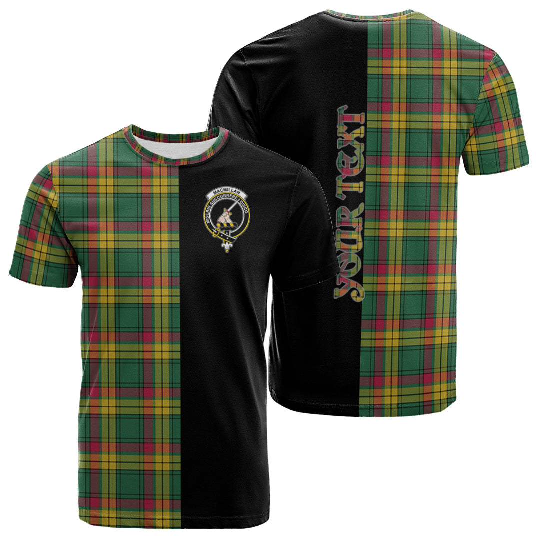 Printivon MacMillan Old Ancient Tartan Personalize Half T shirt