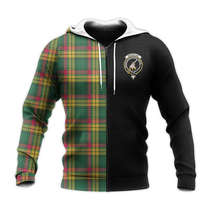 Printivon Macmillan Old Ancient Tartan Personalize Half Hoodie