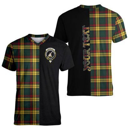 Printivon MacMillan Old Modern Tartan Personalize Half T shirt