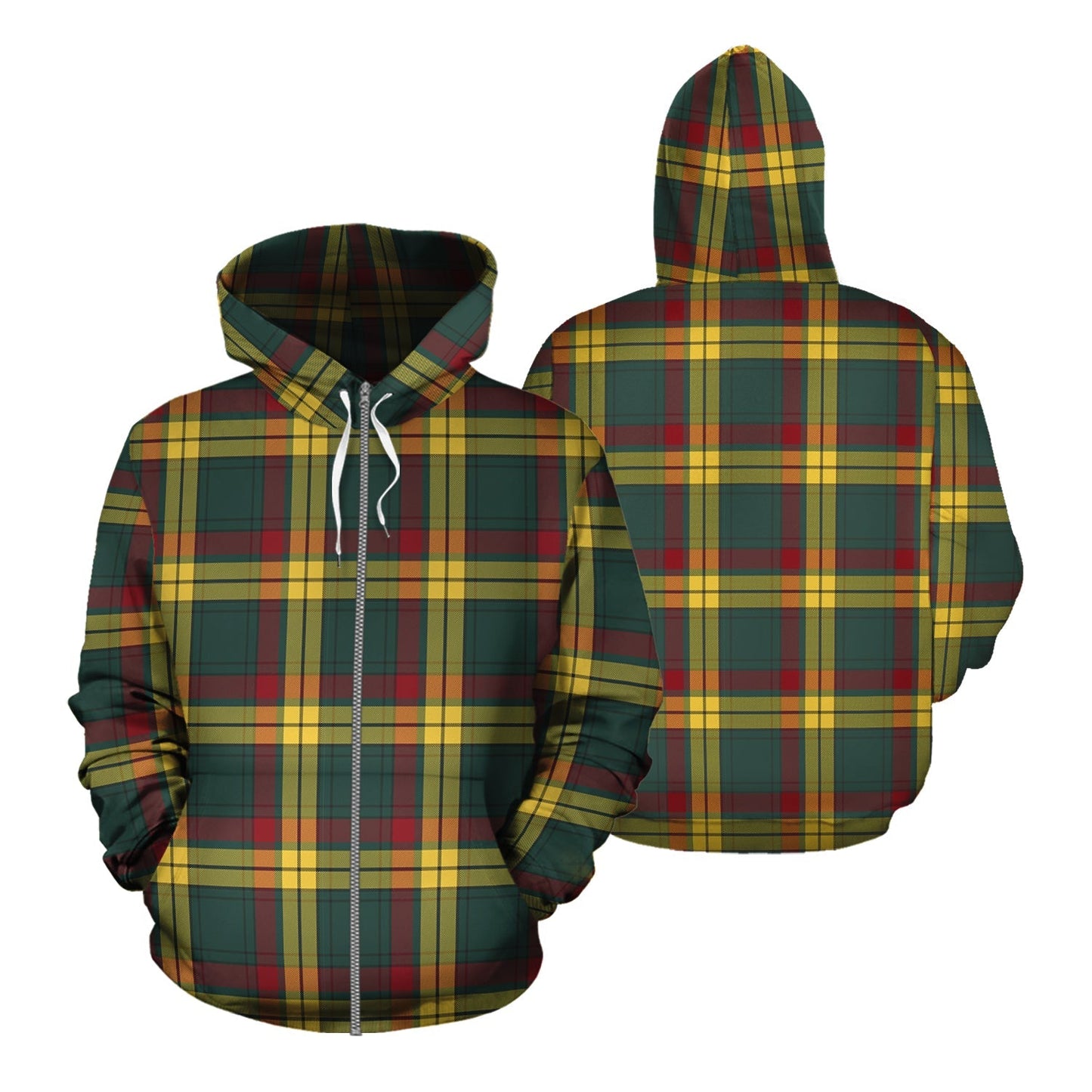 Printivon Macmillan Old Modern Tartan Hoodie
