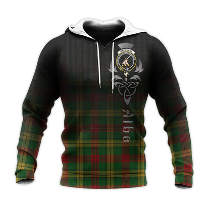 Printivon Macmillan Society Of Glasgow Tartan Crest Alba Celtic Hoodie