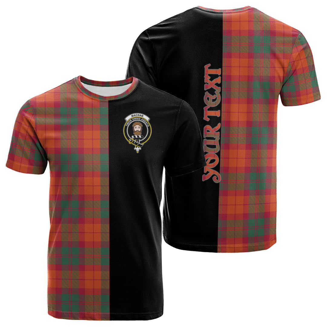 Printivon MacNab Ancient Tartan Personalize Half T shirt