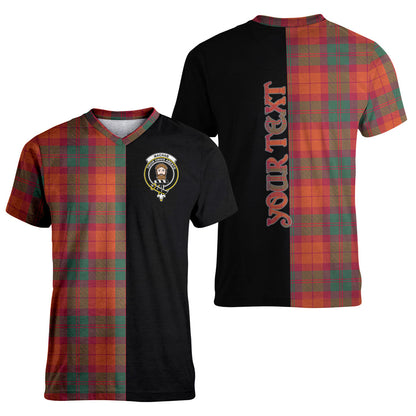 Printivon MacNab Ancient Tartan Personalize Half T shirt