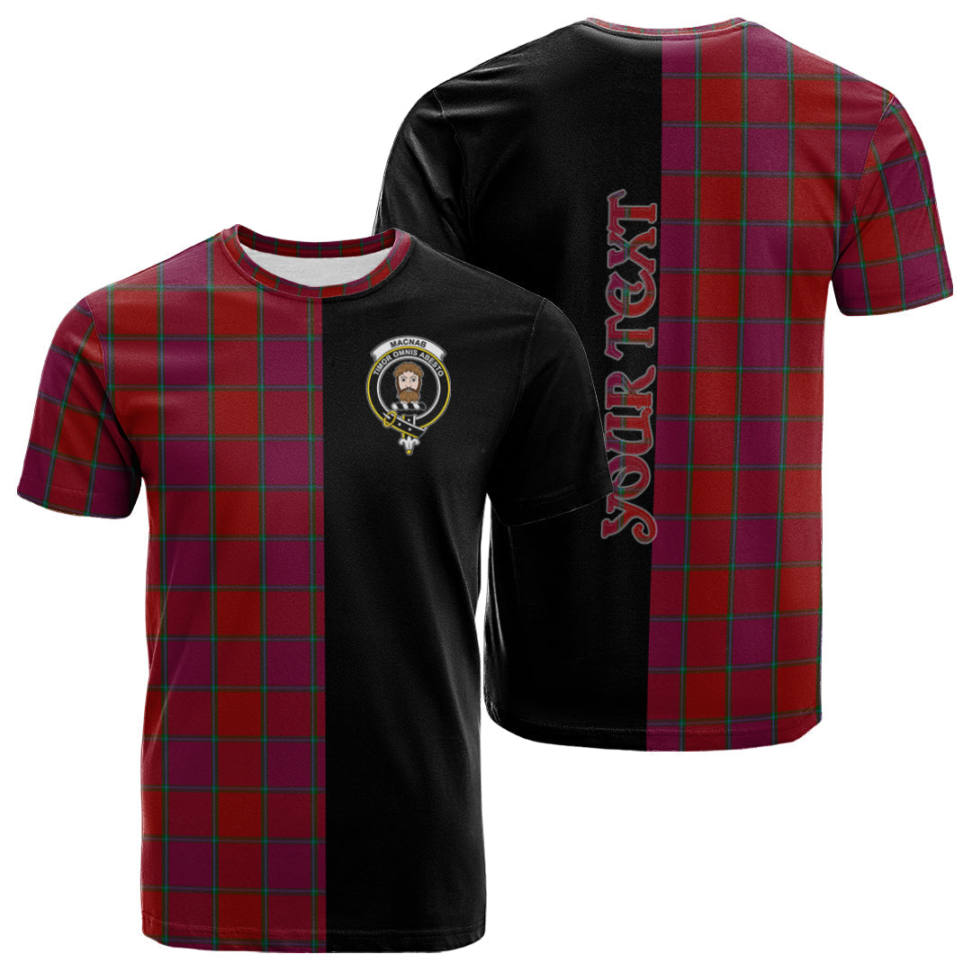 Printivon MacNab Old Tartan Personalize Half T shirt