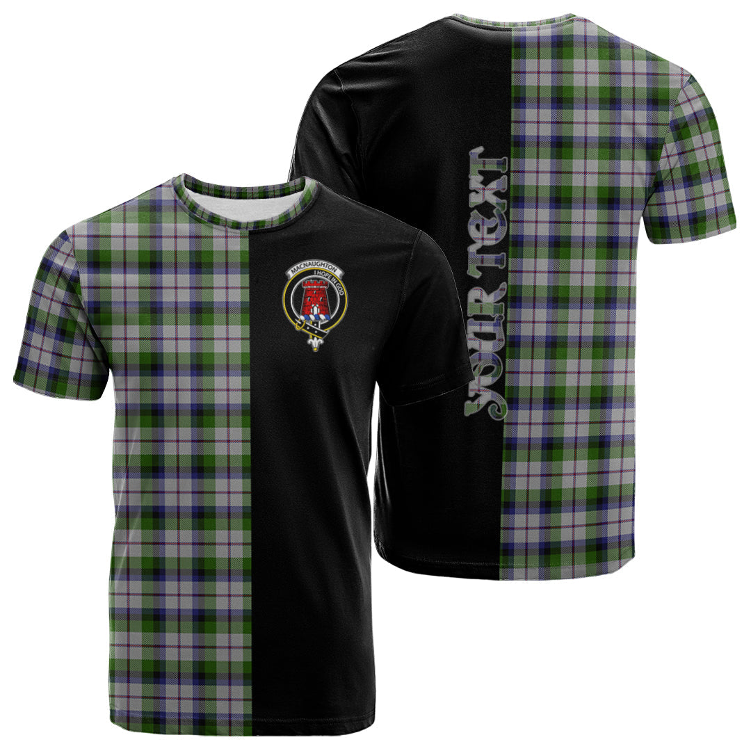 Printivon MacNaughton Dress Tartan Personalize Half T shirt