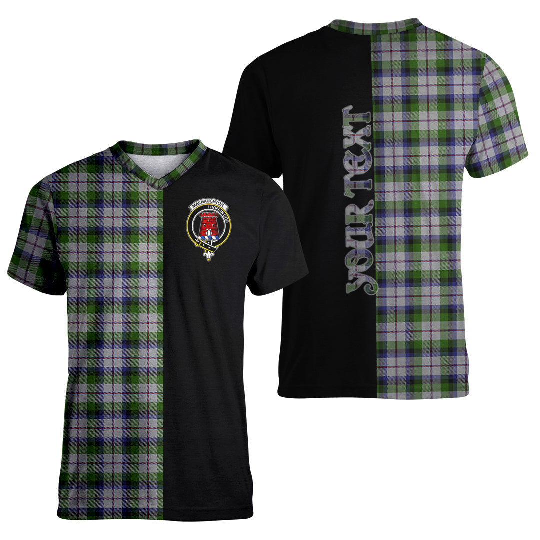 Printivon MacNaughton Dress Tartan Personalize Half T shirt