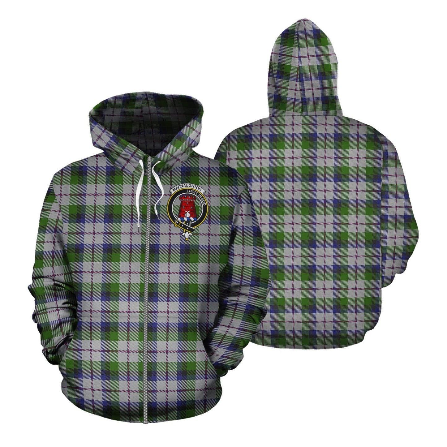 Printivon Macnaughton Dress Tartan Hoodie