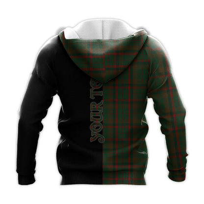 Printivon Macnaughton Hunting Tartan Personalize Half Hoodie