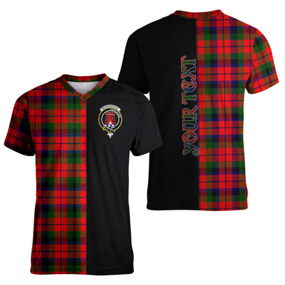 Printivon MacNaughton Modern Tartan Personalize Half T shirt