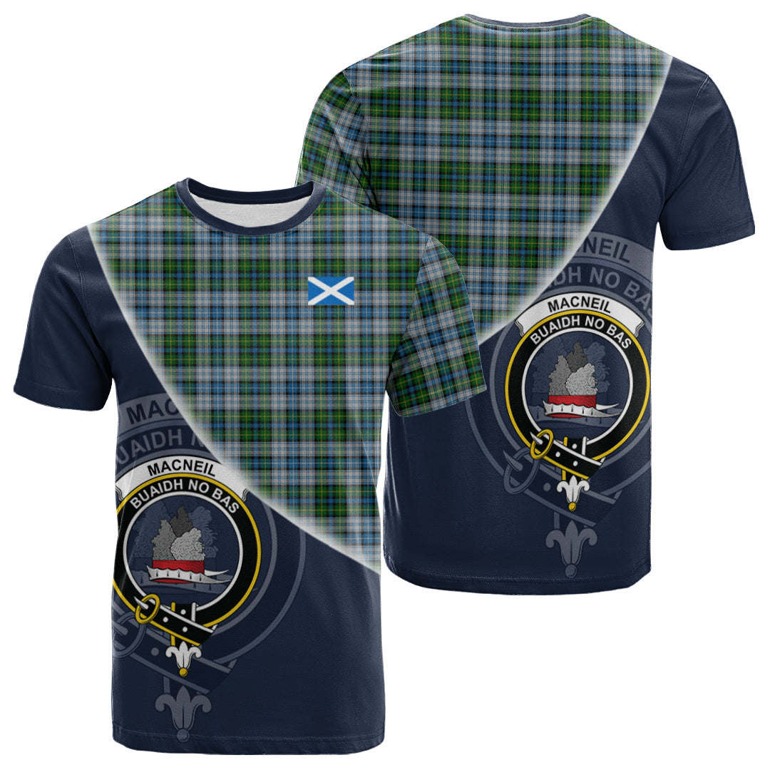 Printivon MacNeil Dress Tartan Scottish Crest T Shirt