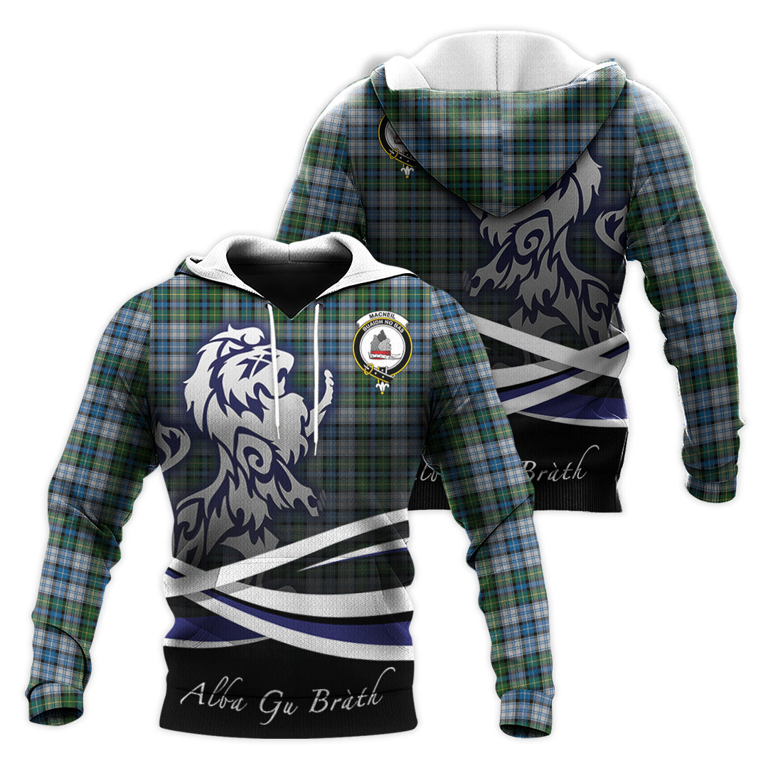 Printivon Macneil Dress Tartan Scottish Lion Hoodie