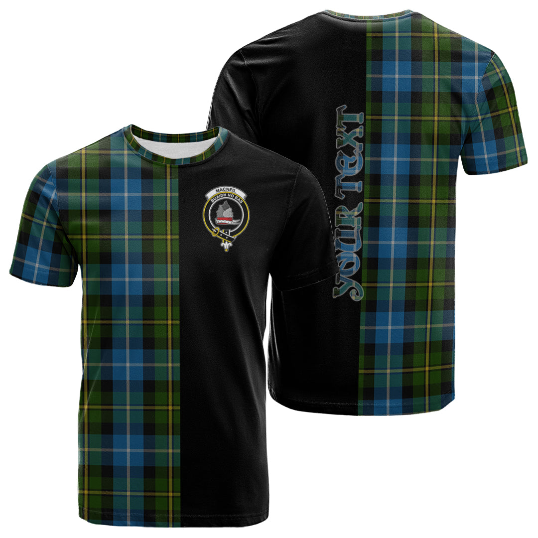 Printivon MacNeil of Barra Tartan Personalize Half T shirt