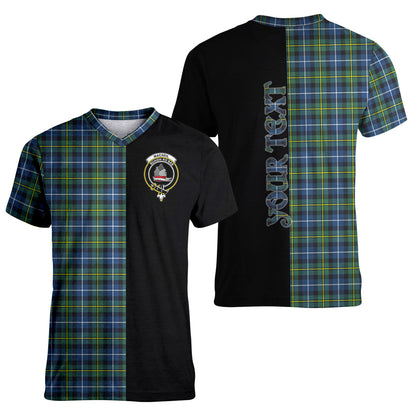 Printivon MacNeil of Barra Ancient Tartan Personalize Half T shirt