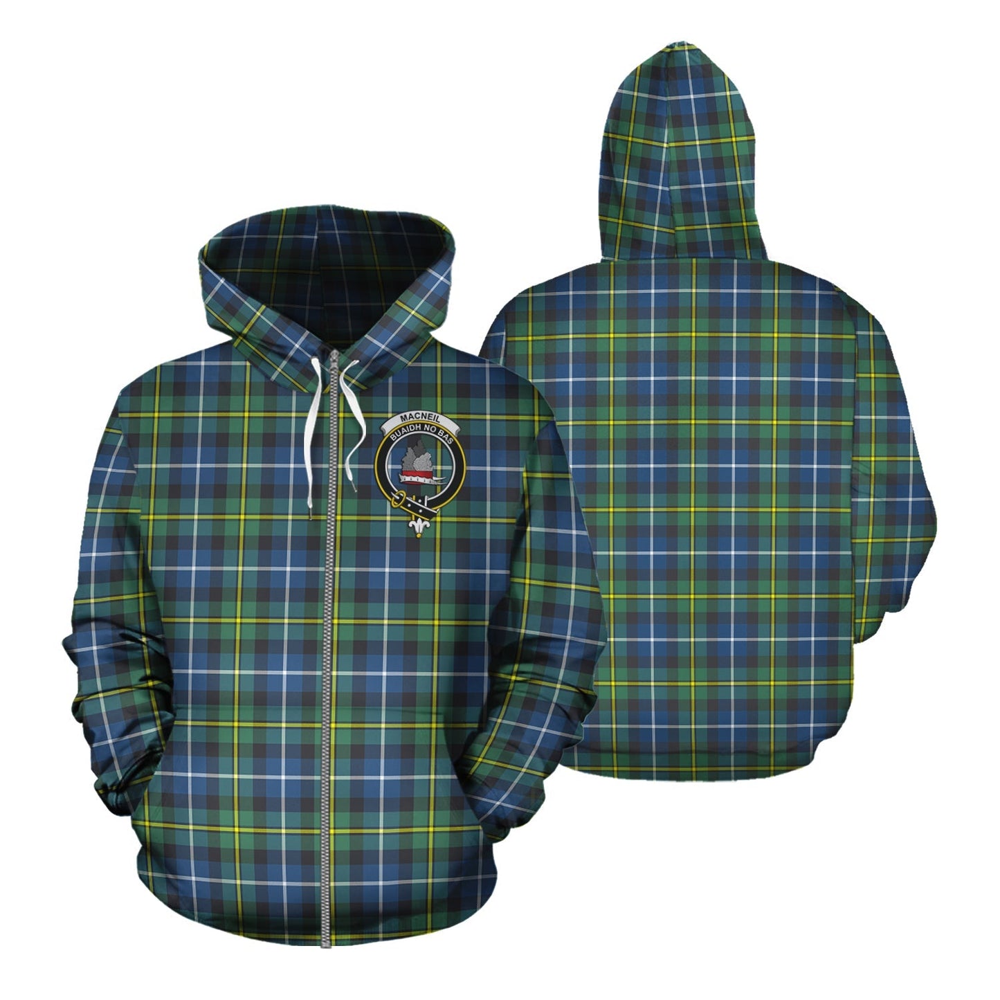 Printivon Macneil Of Barra Ancient Tartan Hoodie