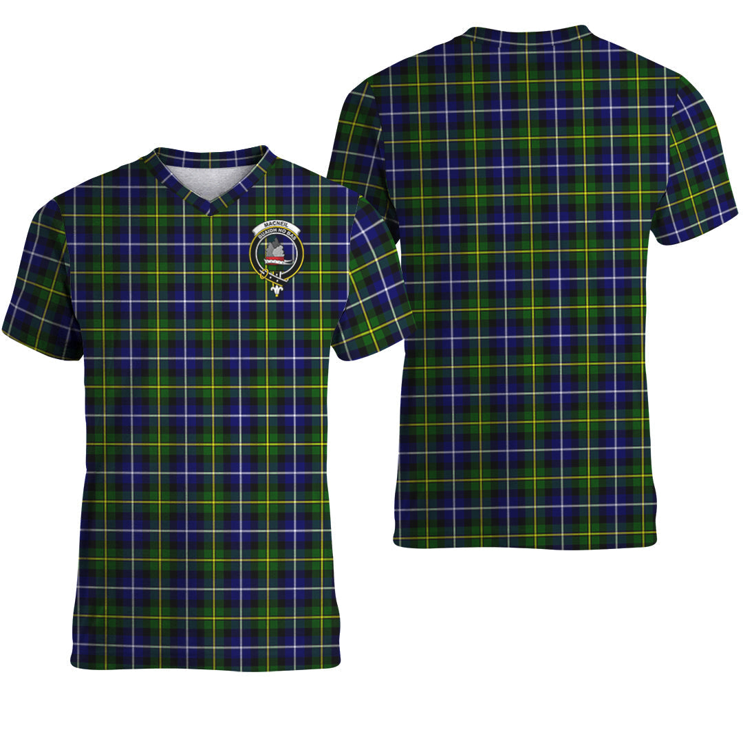 Printivon MacNeil of Barra Modern Tartan T Shirt