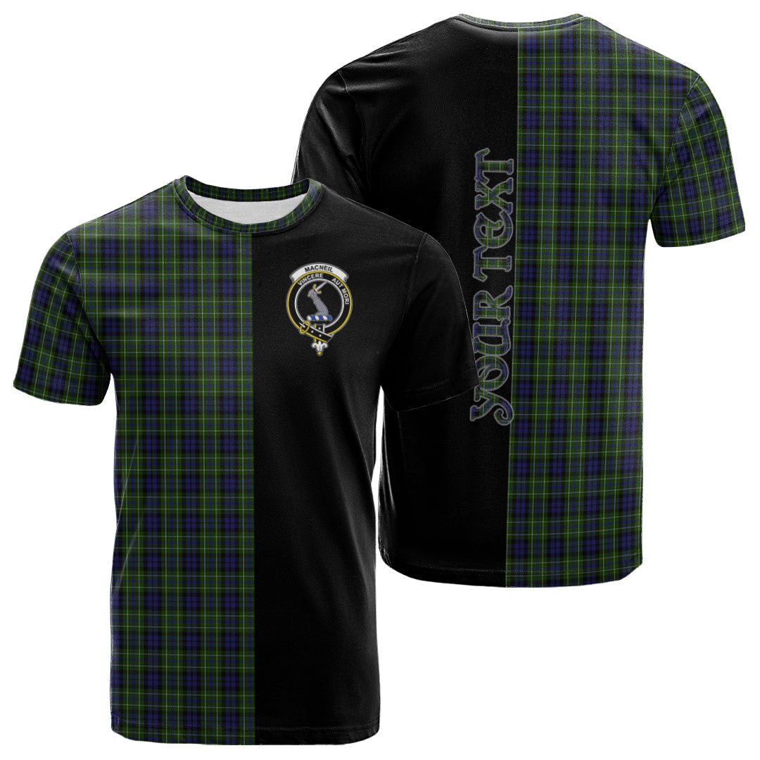 Printivon MacNeil of Colonsay Tartan Personalize Half T shirt