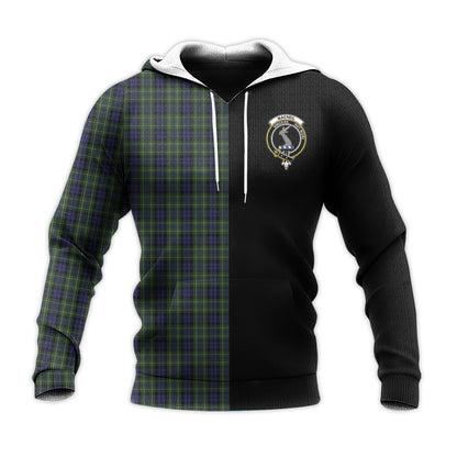 Printivon Macneil Of Colonsay Tartan Personalize Half Hoodie