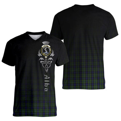 Printivon MacNeil of Colonsay Tartan Crest Alba Celtic T Shirt
