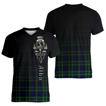 Printivon MacNeil of Colonsay Modern Tartan Crest Alba Celtic T Shirt