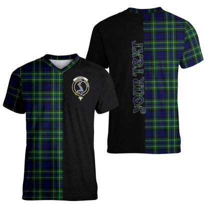 Printivon MacNeil of Colonsay Modern Tartan Personalize Half T shirt