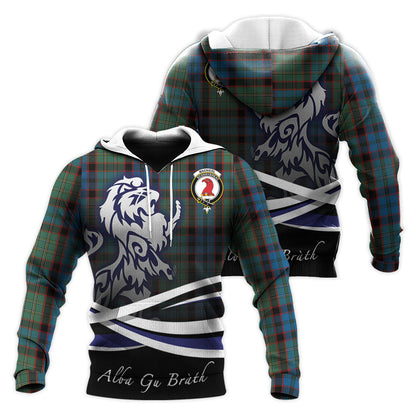Printivon Macnicol Hunting Tartan Scottish Lion Hoodie