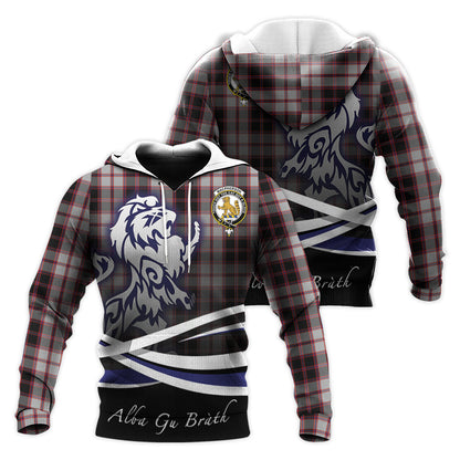 Printivon Macpherson Tartan Scottish Lion Hoodie