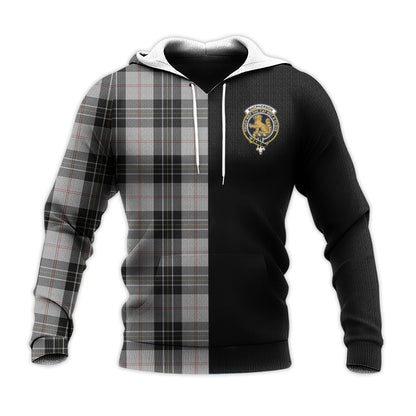 Printivon Macpherson Dress Tartan Personalize Half Hoodie