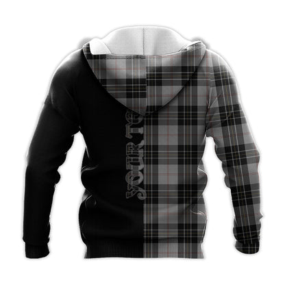 Printivon Macpherson Dress Tartan Personalize Half Hoodie