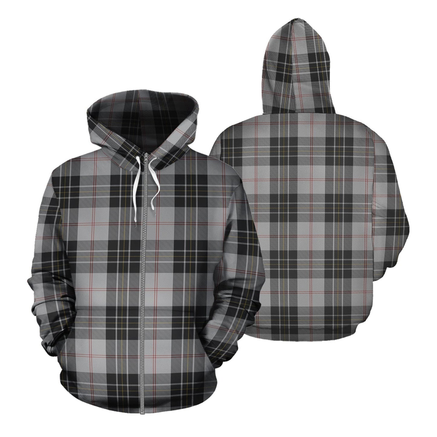 Printivon Macpherson Dress Tartan Hoodie