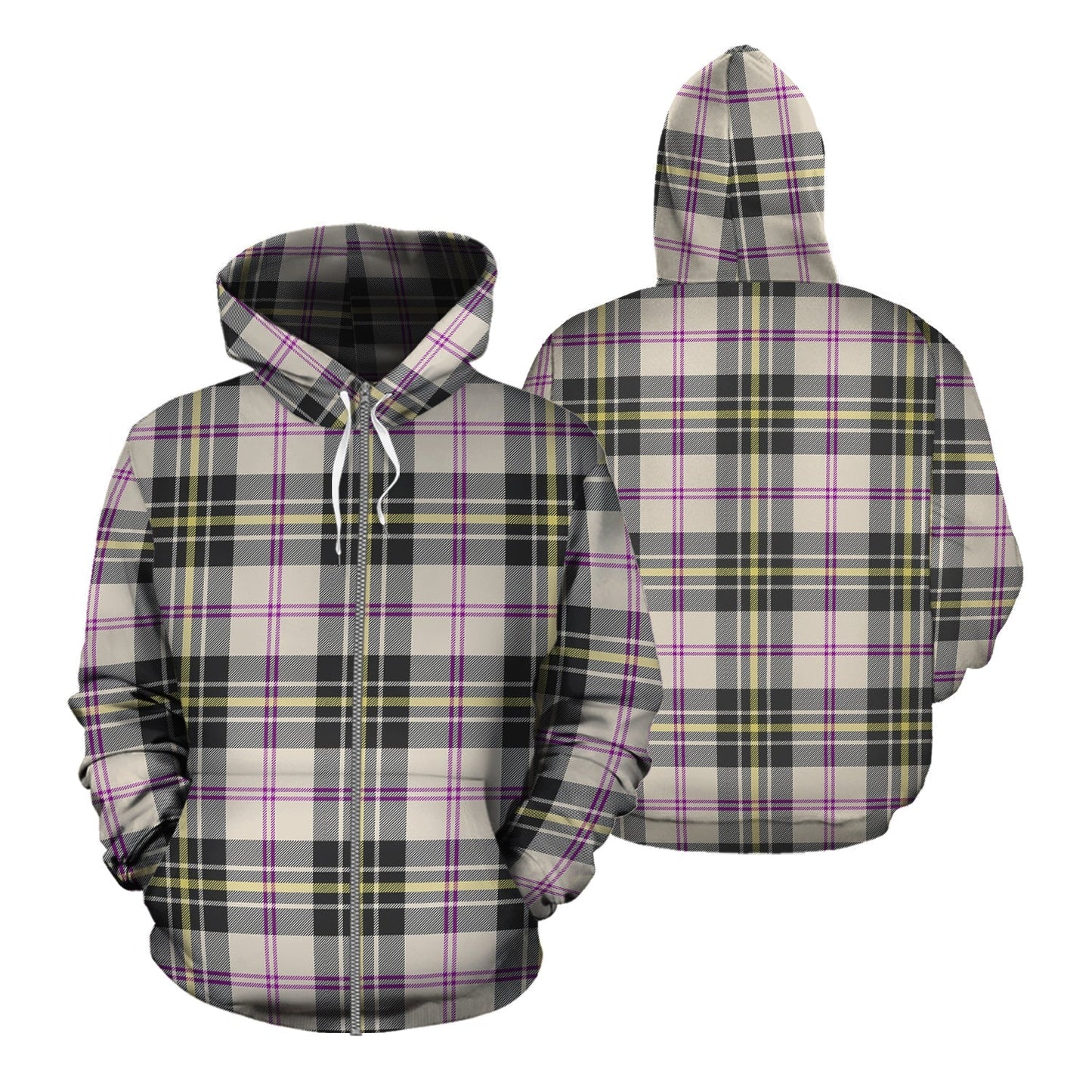 Printivon Macpherson Dress Ancient Tartan Hoodie